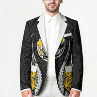 Taranaki 2026 Rugby Custom Blazer NZ Maori Silver Fern LT14 - Polynesian Pride