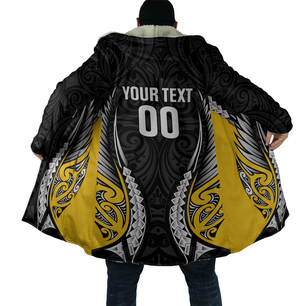 Taranaki 2026 Rugby Custom Cloak NZ Maori Silver Fern