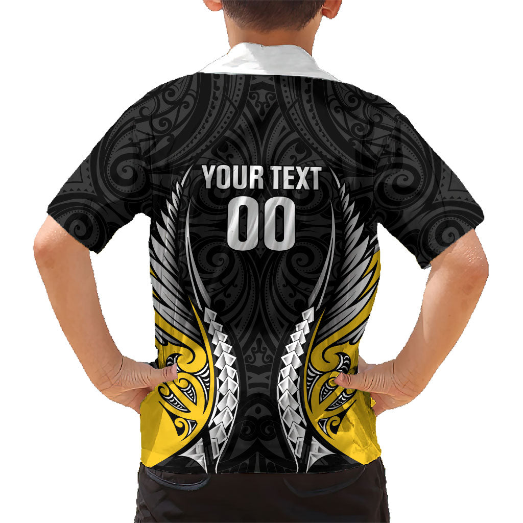 Taranaki 2026 Rugby Custom Family Matching Long Sleeve Bodycon Dress and Hawaiian Shirt NZ Maori Silver Fern