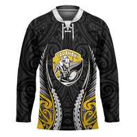 Taranaki 2026 Rugby Custom Hockey Jersey NZ Maori Silver Fern