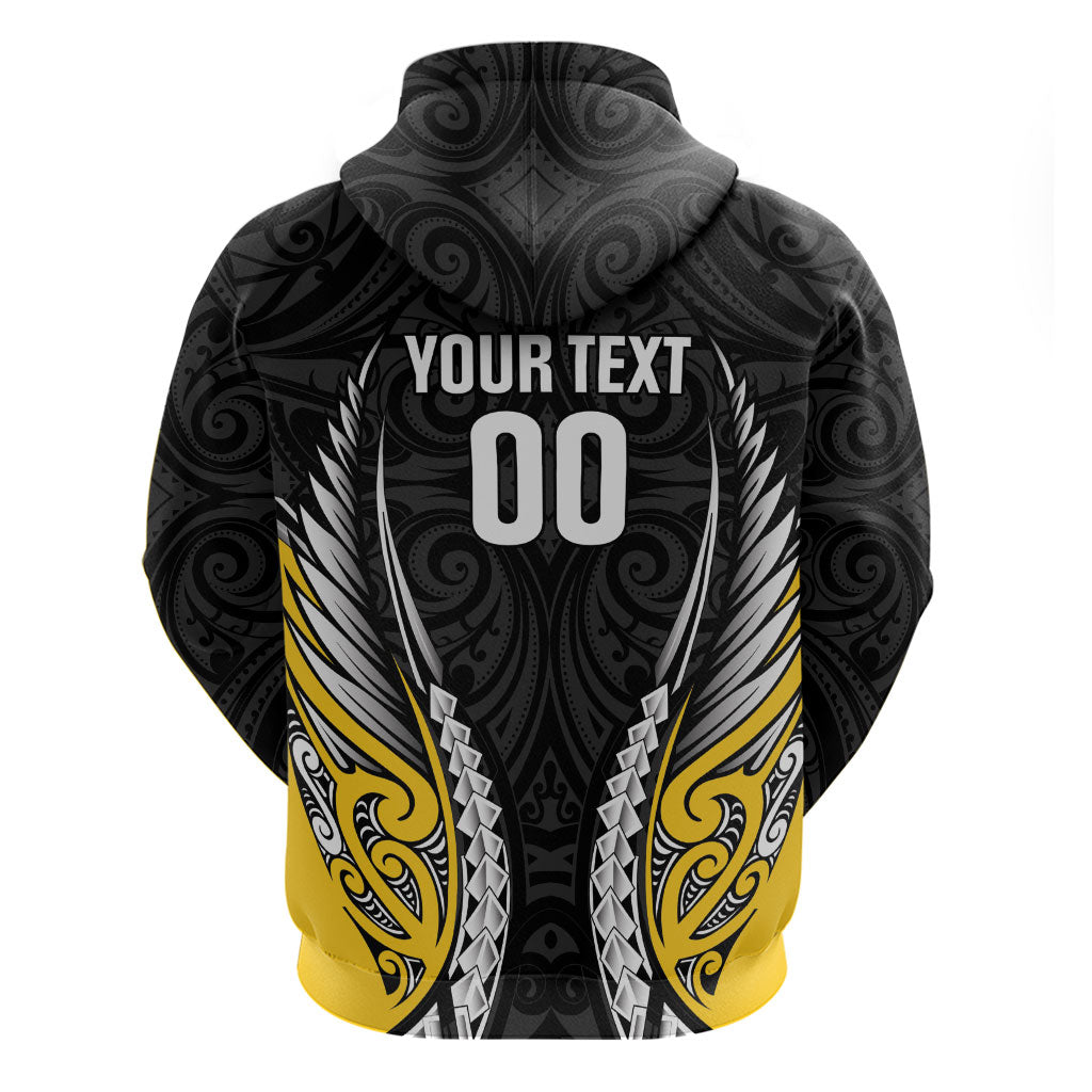 Taranaki 2026 Rugby Custom Hoodie NZ Maori Silver Fern