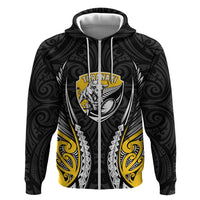 Taranaki 2026 Rugby Custom Hoodie NZ Maori Silver Fern