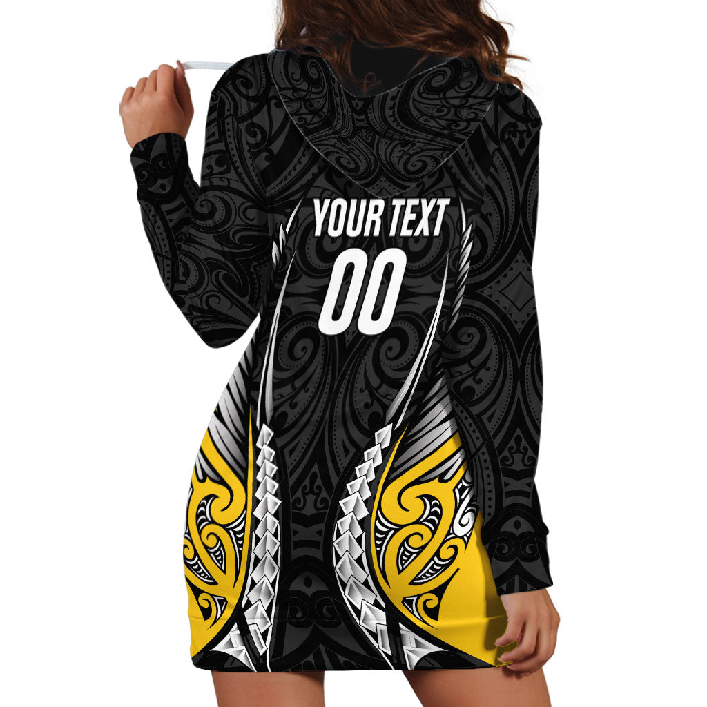 Taranaki 2026 Rugby Custom Hoodie Dress NZ Maori Silver Fern