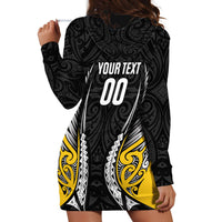 Taranaki 2026 Rugby Custom Hoodie Dress NZ Maori Silver Fern