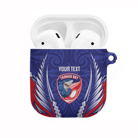 Tasman Bay 2026 Rugby Custom AirPods Case NZ Maori Silver Fern