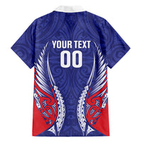 Tasman Bay 2026 Rugby Custom Family Matching Off Shoulder Short Dress and Hawaiian Shirt NZ Maori Silver Fern
