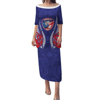 Tasman Bay 2026 Rugby Custom Family Matching Puletasi and Hawaiian Shirt NZ Maori Silver Fern
