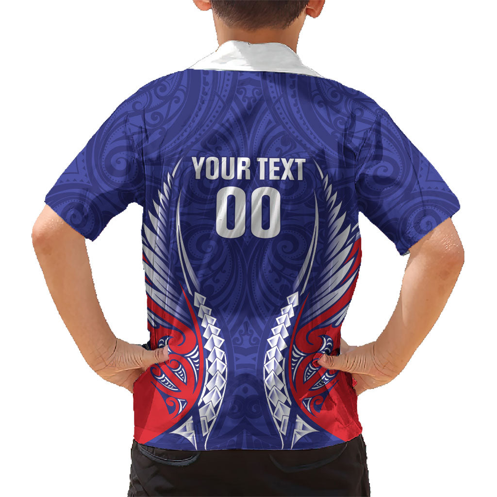 Tasman Bay 2026 Rugby Custom Family Matching Short Sleeve Bodycon Dress and Hawaiian Shirt NZ Maori Silver Fern