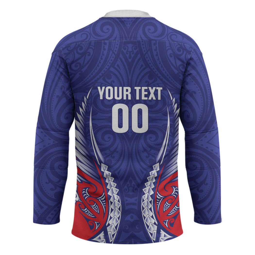 Tasman Bay 2026 Rugby Custom Hockey Jersey NZ Maori Silver Fern