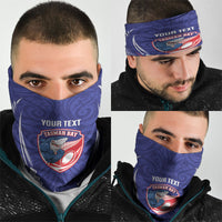 Tasman Bay 2026 Rugby Custom Neck Gaiter NZ Maori Silver Fern