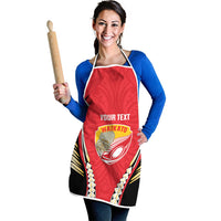 Waikato 2026 Rugby Custom Apron NZ Maori Silver Fern LT14 - Polynesian Pride