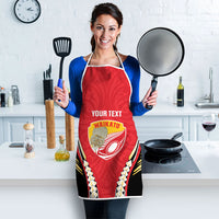 Waikato 2026 Rugby Custom Apron NZ Maori Silver Fern LT14 - Polynesian Pride