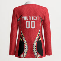 Waikato 2026 Rugby Custom Blazer NZ Maori Silver Fern LT14 - Polynesian Pride