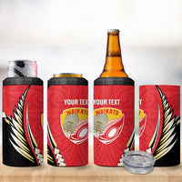 Waikato 2026 Rugby Custom 4 in 1 Can Cooler Tumbler NZ Maori Silver Fern