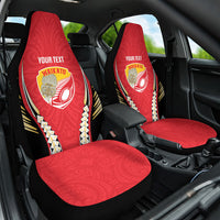 Waikato 2026 Rugby Custom Car Seat Cover NZ Maori Silver Fern