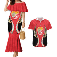 Waikato 2026 Rugby Custom Couples Matching Mermaid Dress and Hawaiian Shirt NZ Maori Silver Fern