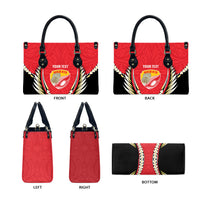 Waikato 2026 Rugby Custom Leather Bag NZ Maori Silver Fern