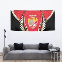 Waikato 2026 Rugby Custom Tapestry NZ Maori Silver Fern