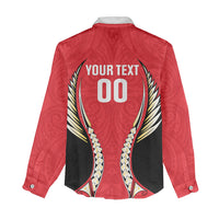 Waikato 2026 Rugby Custom Women Casual Shirt NZ Maori Silver Fern