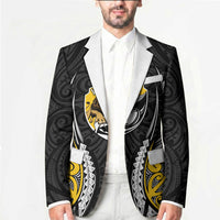 Wellington 2026 Rugby Custom Blazer NZ Maori Silver Fern LT14 - Polynesian Pride