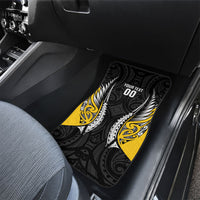 Wellington 2026 Rugby Custom Car Mats NZ Maori Silver Fern