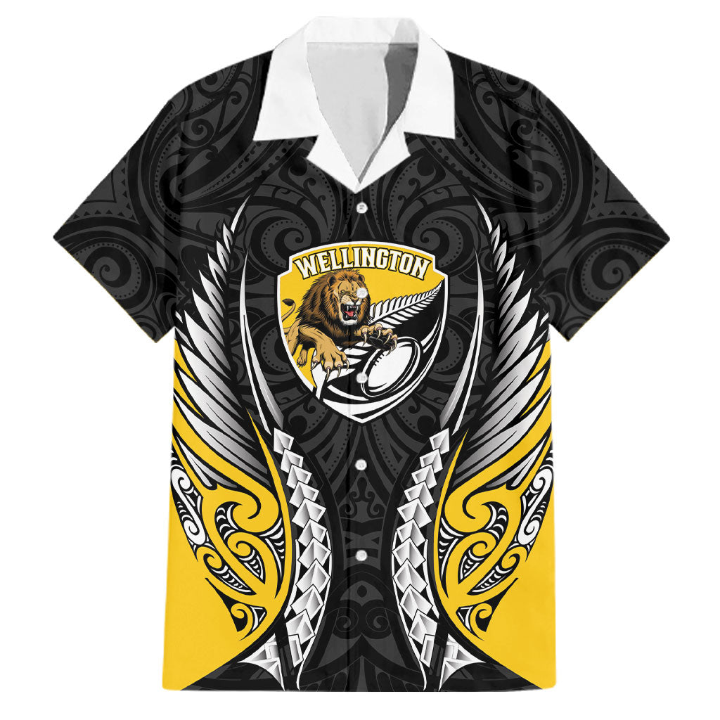 Wellington 2026 Rugby Custom Family Matching Long Sleeve Bodycon Dress and Hawaiian Shirt NZ Maori Silver Fern