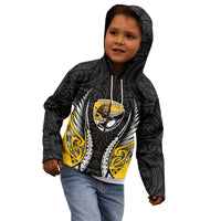 Wellington 2026 Rugby Custom Kid Hoodie NZ Maori Silver Fern