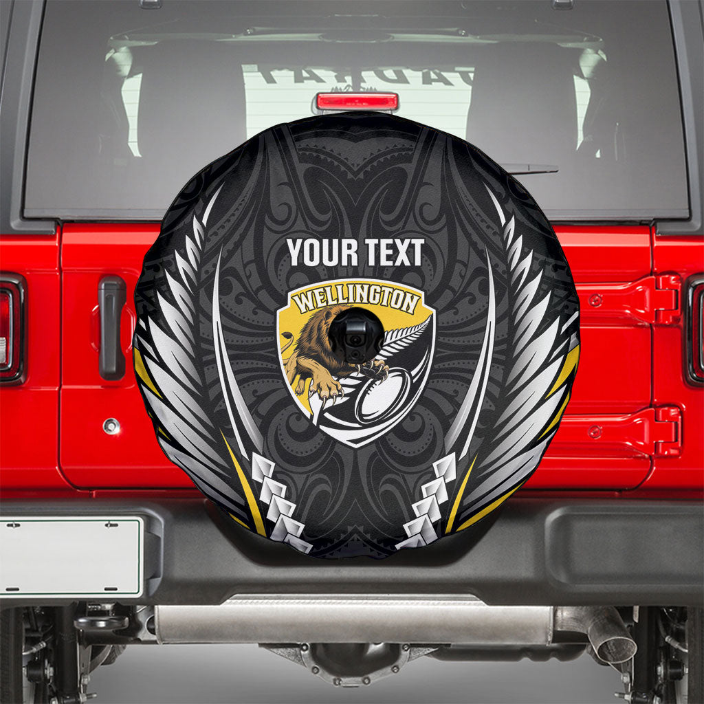 Wellington 2026 Rugby Custom Spare Tire Cover NZ Maori Silver Fern