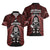 New Zealand Aotearoa Rugby Hawaiian Shirt NZ Tiki With Maori Fern World Cup Red Version LT14 - Polynesian Pride
