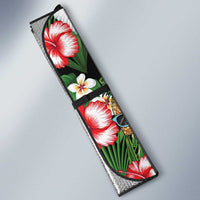 Pineapple Skull Aloha Hawaii Auto Sun Shade Summer Vibes Tropical Seamless Pattern - Polynesian Pride