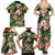 Pineapple Skull Aloha Hawaii Family Matching Summer Maxi Dress and Hawaiian Shirt Summer Vibes Tropical Seamless Pattern - Polynesian Pride
