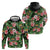 Pineapple Skull Aloha Hawaii Hoodie Summer Vibes Tropical Seamless Pattern - Polynesian Pride