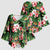 Pineapple Skull Aloha Hawaii Kimono Sleeve Blouse Summer Vibes Tropical Seamless Pattern - Polynesian Pride
