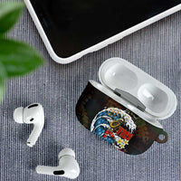 Aloha Hawaii Surfing Skull AirPods Case Shaka Skeleton Ride The Waves - Polynesian Pride