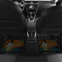 Aloha Hawaii Surfing Skull Car Mats Shaka Skeleton Ride The Waves - Polynesian Pride
