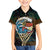 Aloha Hawaii Surfing Skull Family Matching Summer Maxi Dress and Hawaiian Shirt Shaka Skeleton Ride The Waves - Polynesian Pride