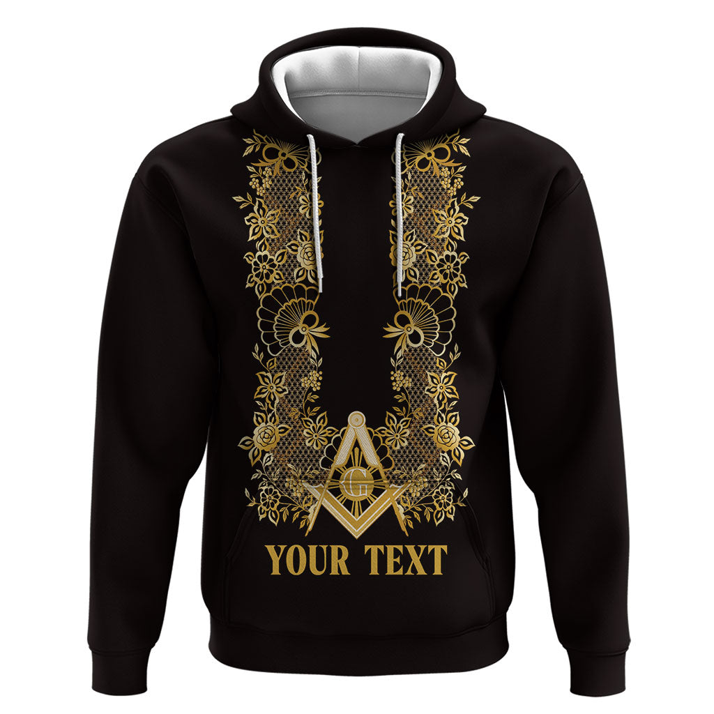 Personalised Filipino Freemasonry Hoodie Masonic Barong Tagalog Inspired Ivory White