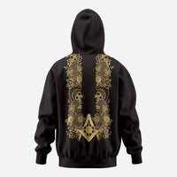 Personalised Filipino Freemasonry Hoodie Masonic Barong Tagalog Inspired Ivory White