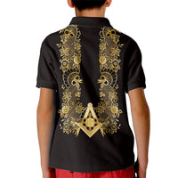 Personalised Filipino Freemasonry Kid Polo Shirt Masonic Barong Tagalog Inspired Ivory White