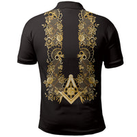 Personalised Filipino Freemasonry Polo Shirt Masonic Barong Tagalog Inspired Ivory White