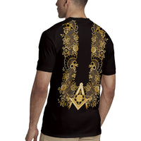 Personalised Filipino Freemasonry Rugby Jersey Masonic Barong Tagalog Inspired Ivory White