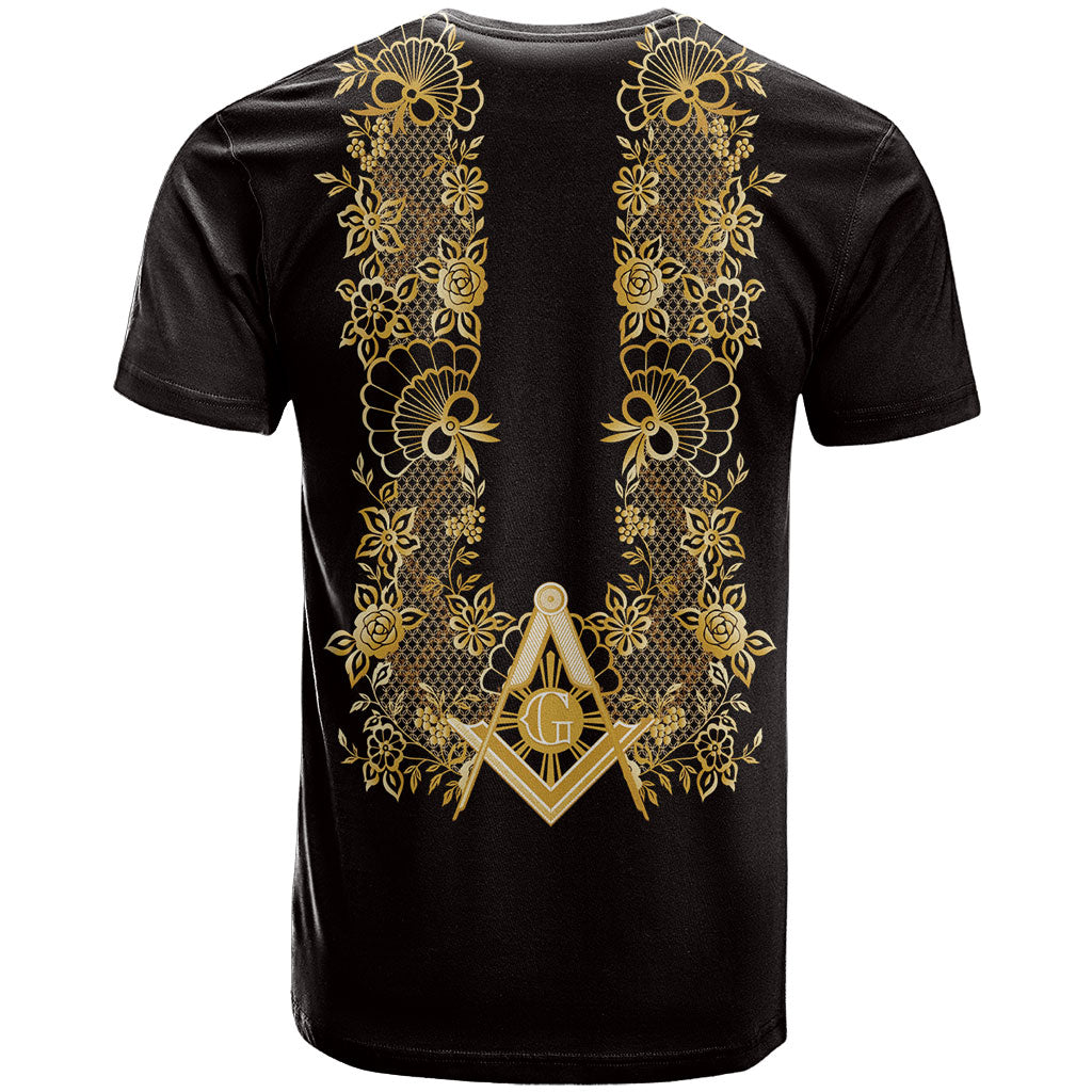 Personalised Filipino Freemasonry T Shirt Masonic Barong Tagalog Inspired Ivory White