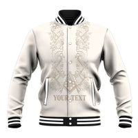 Personalised Filipino Freemasonry Baseball Jacket Masonic Barong Tagalog Inspired Black