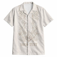 Personalised Filipino Freemasonry Hawaiian Shirt Masonic Barong Tagalog Inspired Black