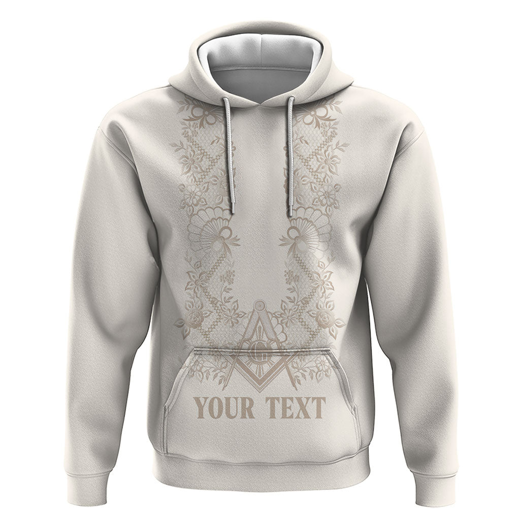 Personalised Filipino Freemasonry Hoodie Masonic Barong Tagalog Inspired Black