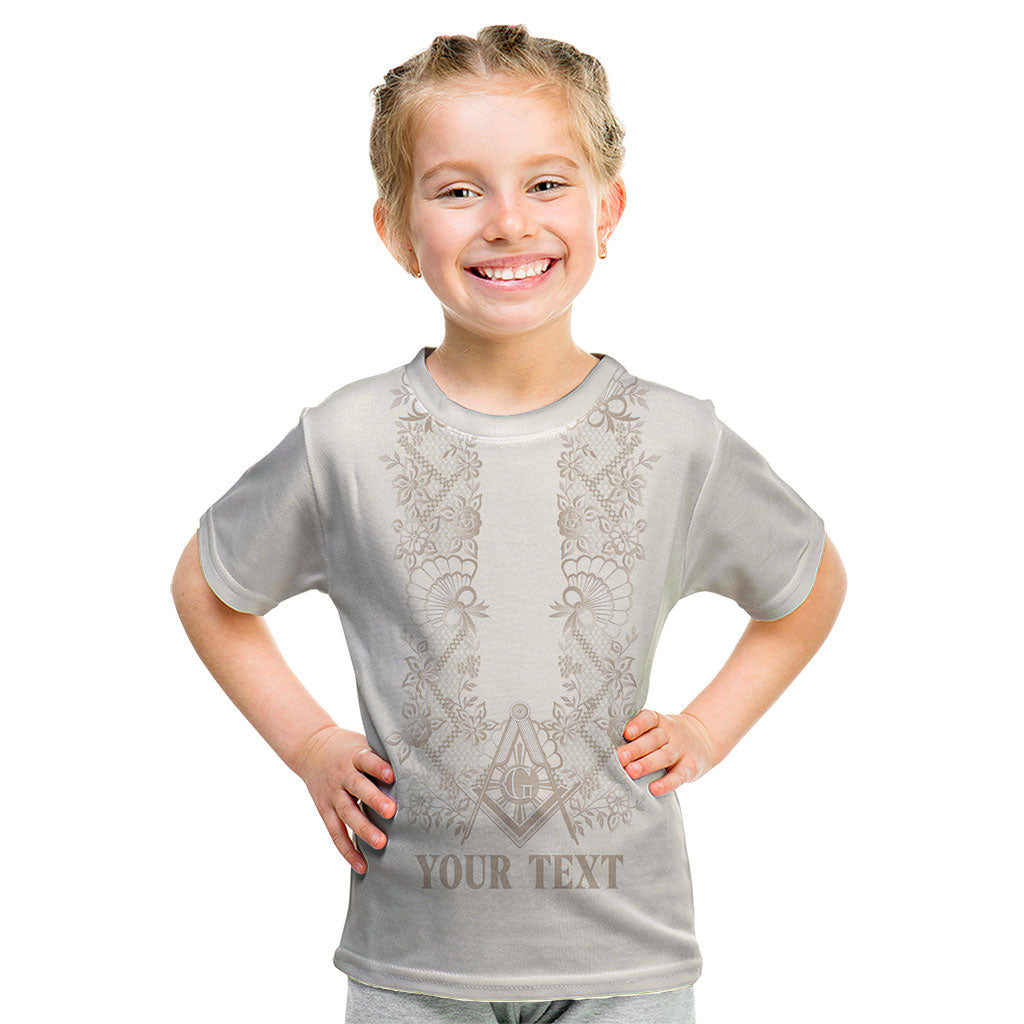 Personalised Filipino Freemasonry Kid T Shirt Masonic Barong Tagalog Inspired Black