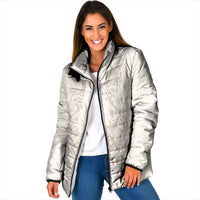 Personalised Filipino Freemasonry Padded Jacket Masonic Barong Tagalog Inspired Black