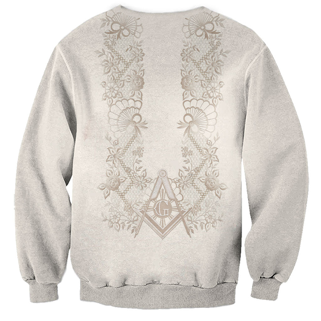 Personalised Filipino Freemasonry Sweatshirt Masonic Barong Tagalog Inspired Black