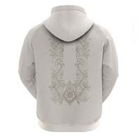 Personalised Filipino Freemasonry Zip Hoodie Masonic Barong Tagalog Inspired Black