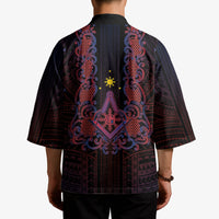 Personalised Philippines Barong Tagalog Freemasonry Kimono Filipino Masonic Polynesian Pattern